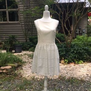 Francesca’s White Lace dress